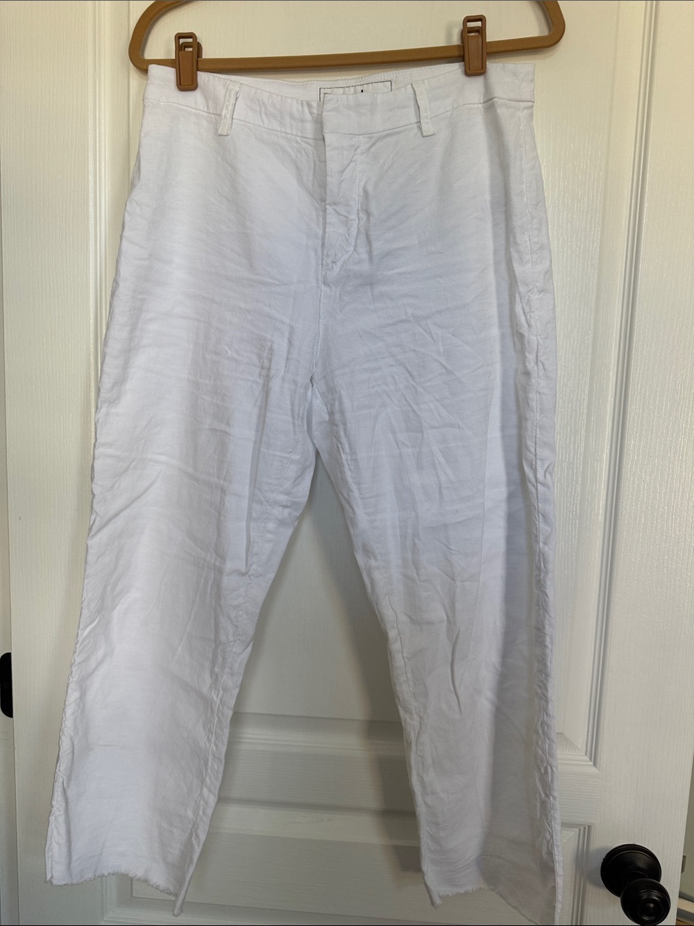 Frank & Eileen White Kinsale Cropped Pants